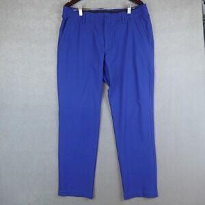 NWT Under Armour UA Drive Tapered Pants Mens 38x30 Royal Blue Golf 1364410